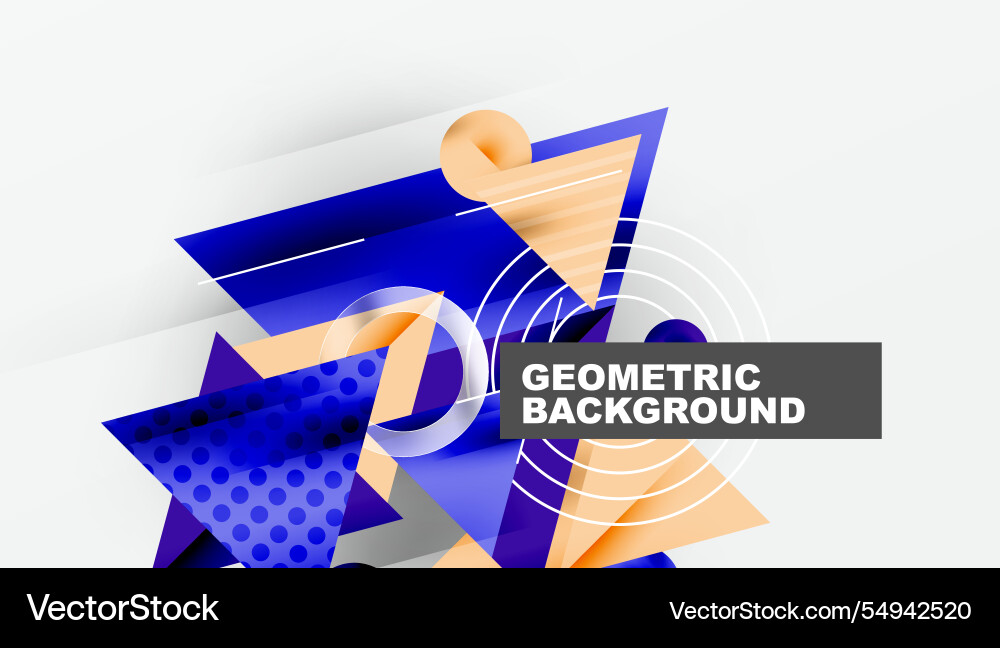 Sleek abstract background - layered triangles Sleek abstract background - layered triangles vector image