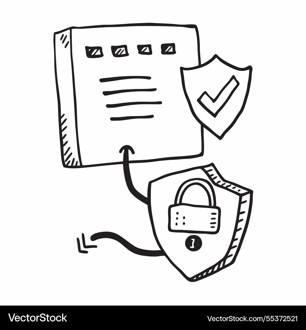 2d as network firewall icon with a shield 2d as network firewall icon with a shield Vector Image