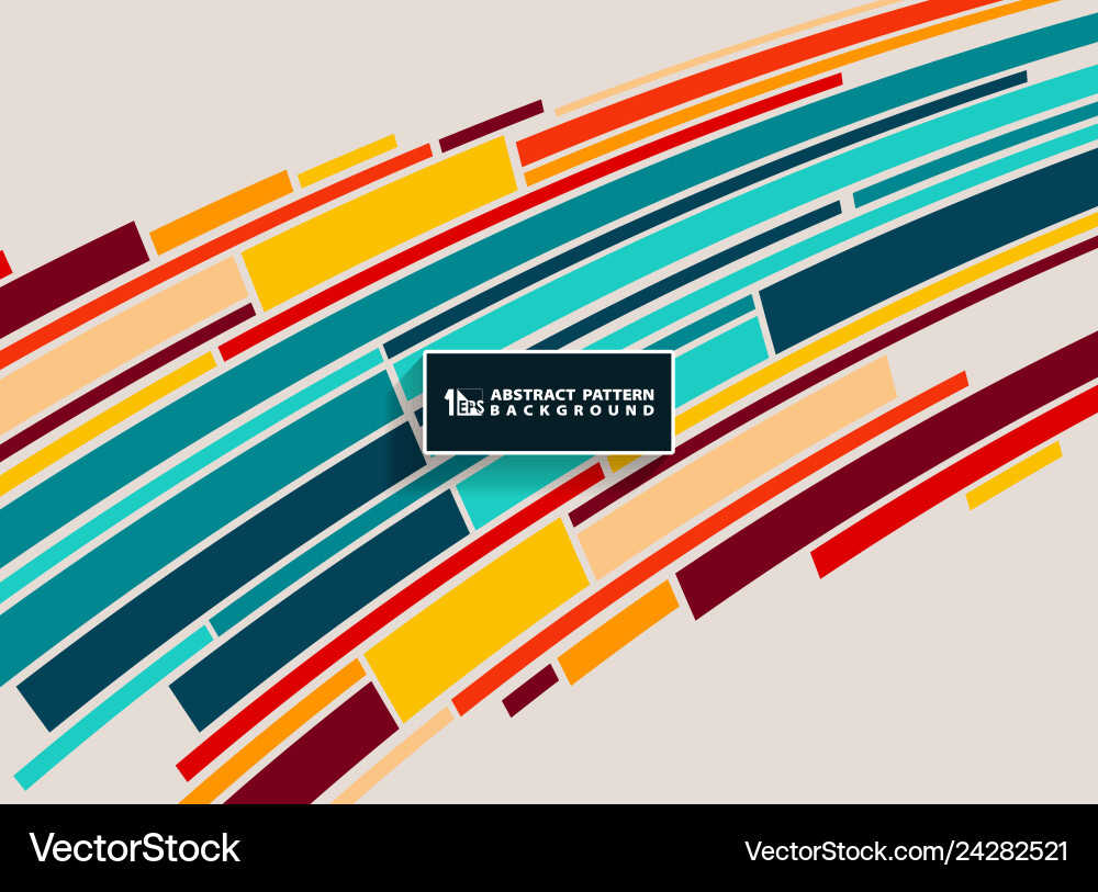 Abstract colorful minimal stripe line Abstract colorful minimal stripe line vector image