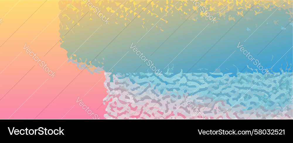 Abstract Geometric Gradient Block Vector Image