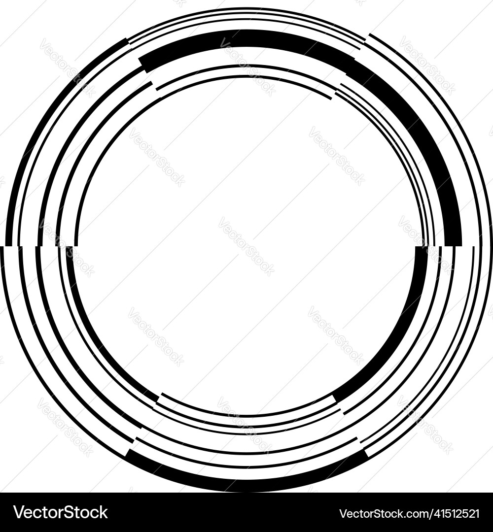 Abstract gui ui geometric circle element Abstract gui ui geometric circle element vector image