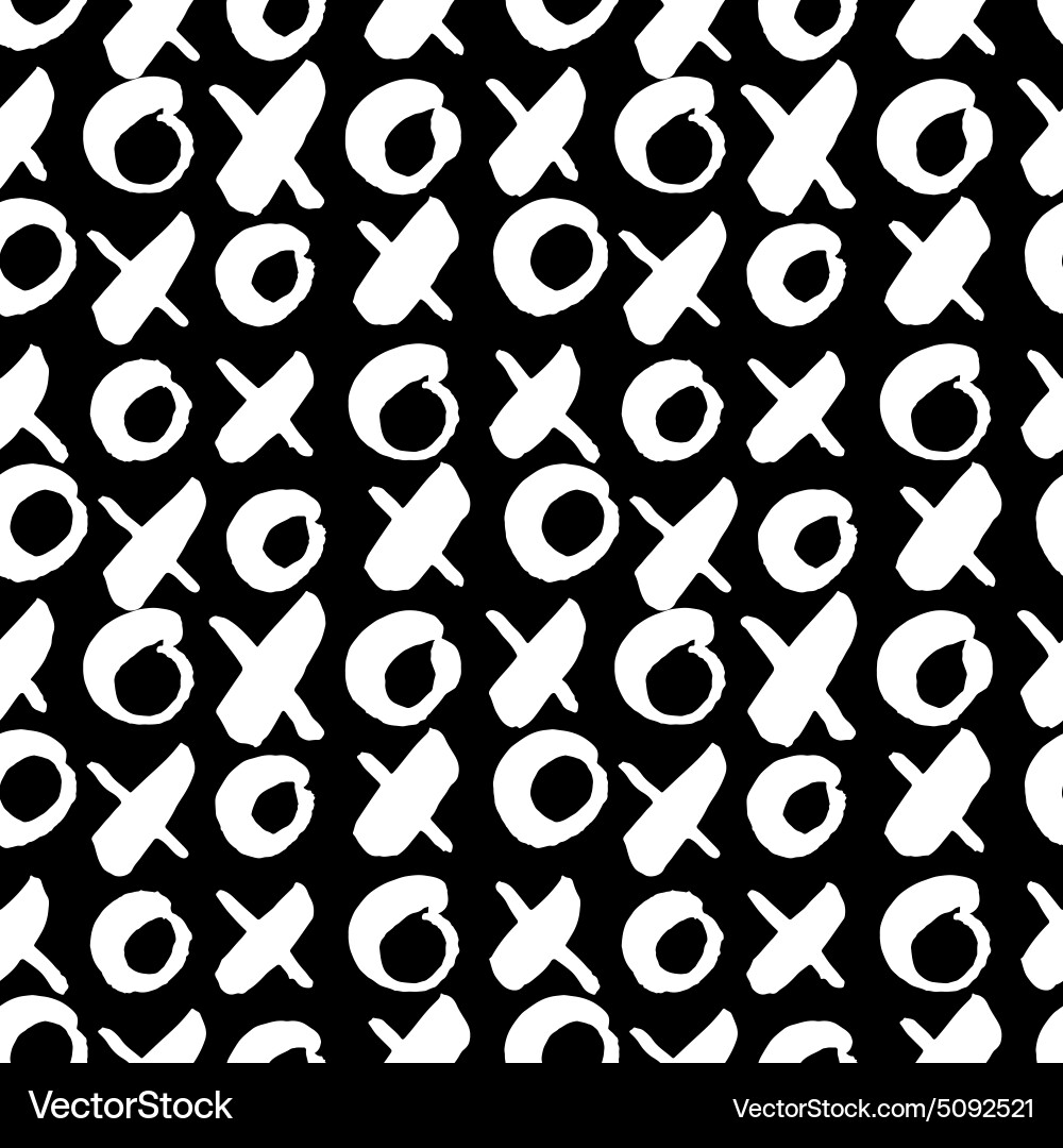 Abstract Painted Frame Pattern vector image