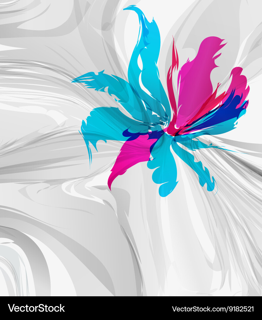 Chromatic Splash Background vector image