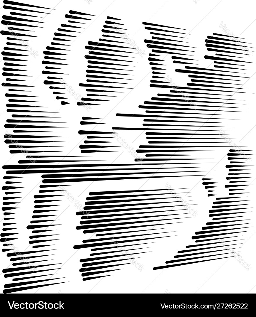 Dynamic dashed segmented lines pattern irregular Dynamic dashed segmented lines pattern irregular vector image