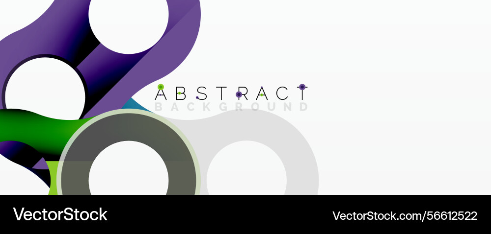 Modern abstract design overlapping circles Modern abstract design overlapping circles Vector Image