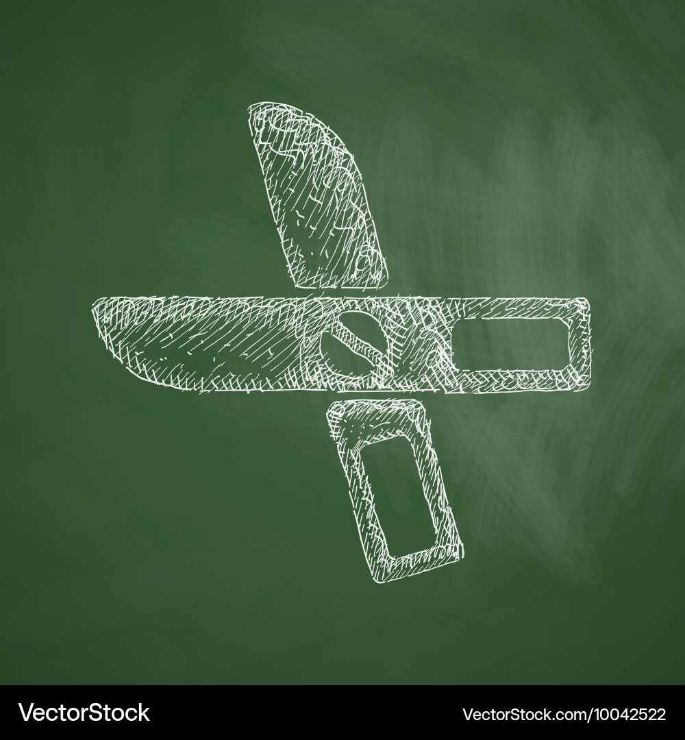 Scissors icon vector image