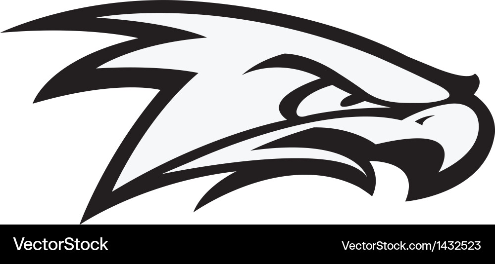 Fighting hawk Royalty Free Vector Image - VectorStock