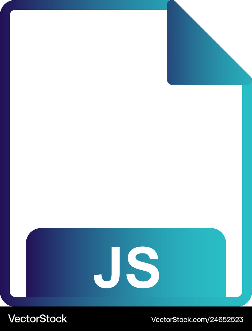 Js icon vector image