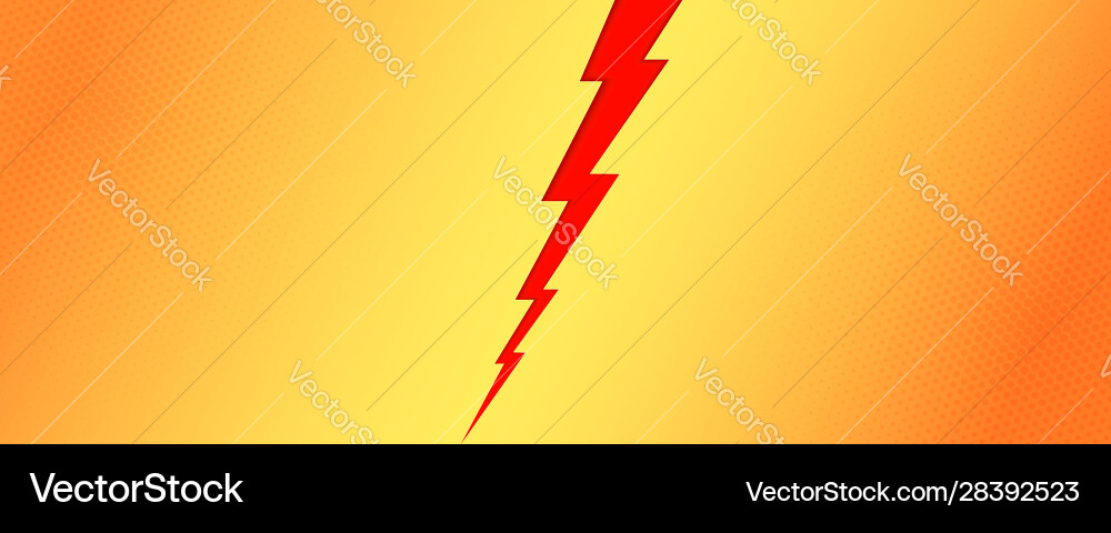 Pop art background comparison with red Vector Image