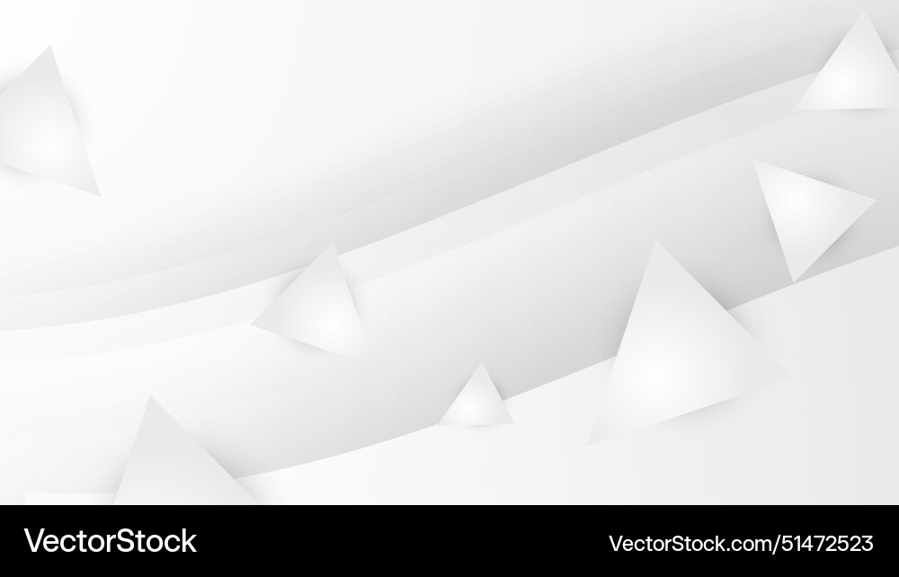 White modern abstract background with shapes White modern abstract background with shapes vector image