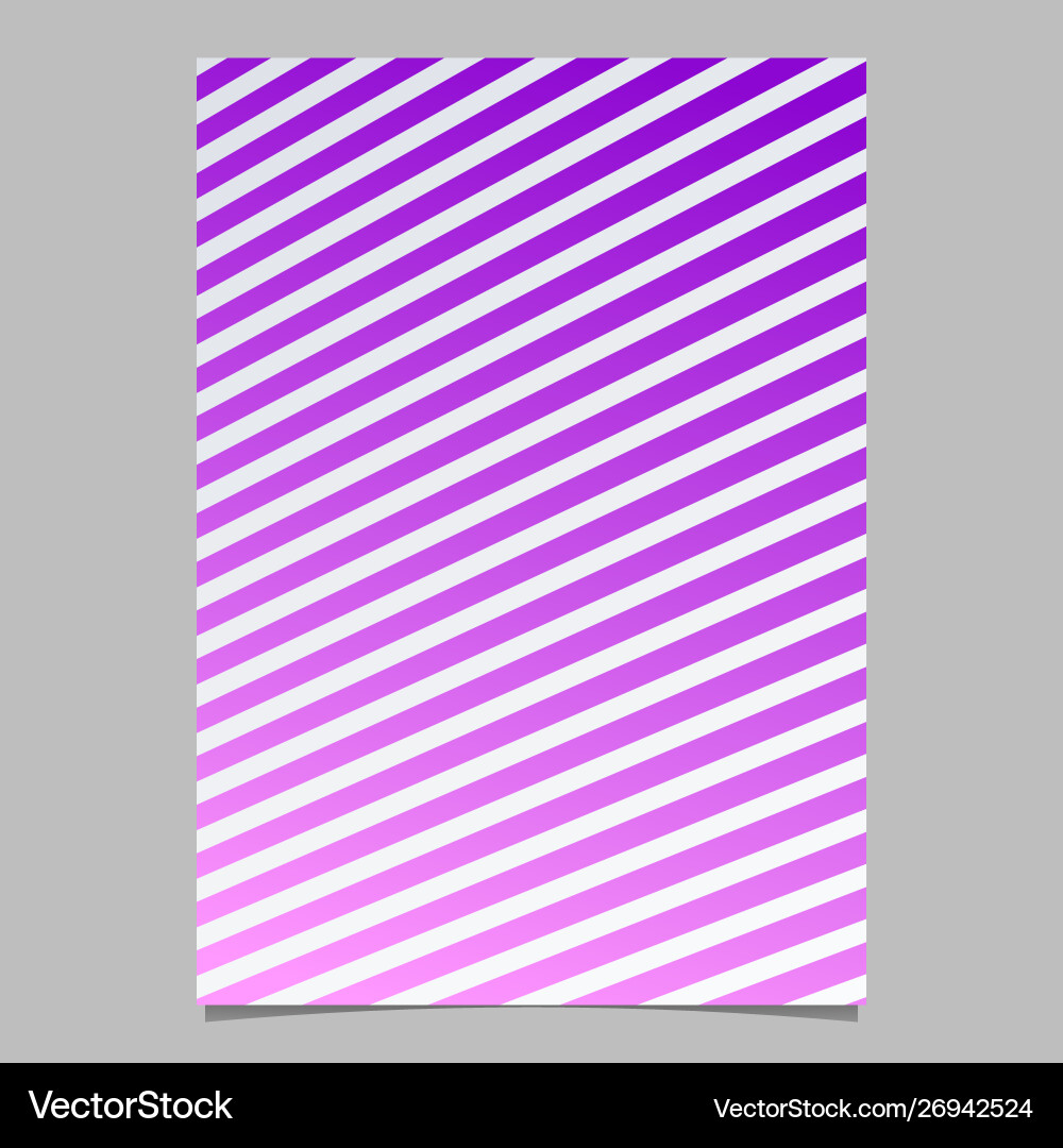 Abstract geometric gradient stripe pattern page vector image