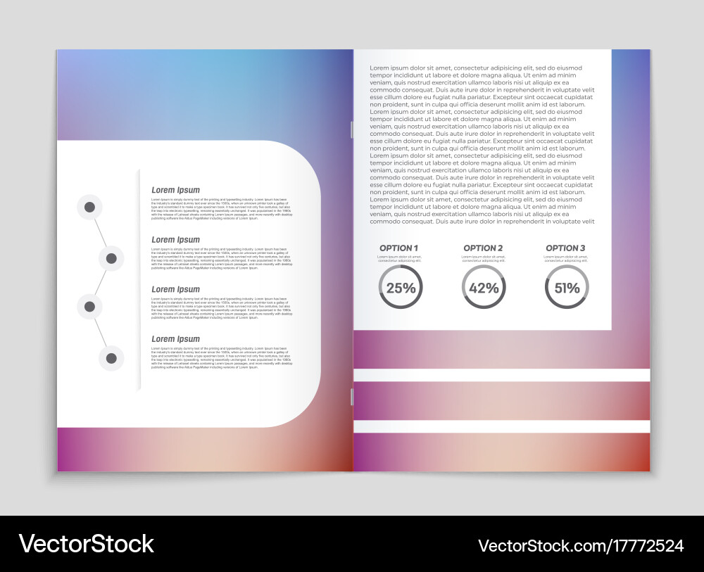 Abstract layout background set for art vector image