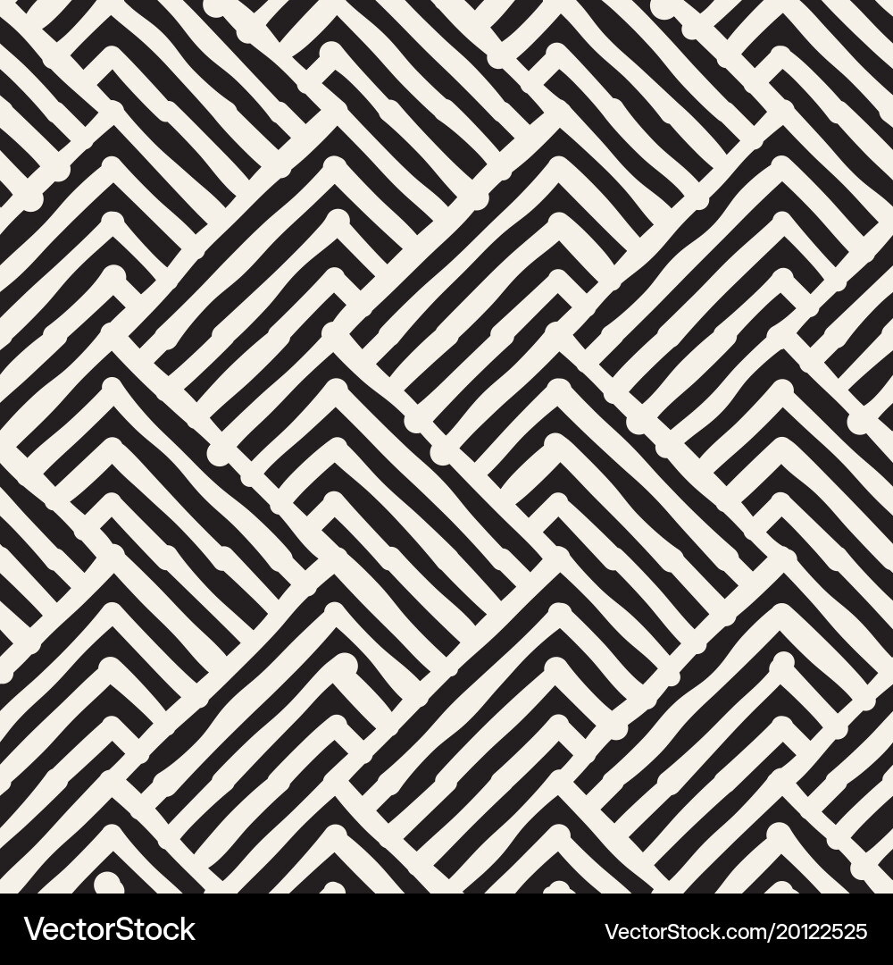 Abstract Ink Stripe Pattern Vector Image
