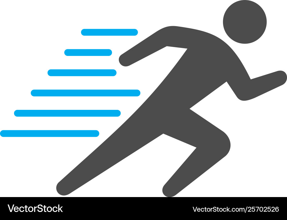 Performance icon on background for graphic and web Vector Image