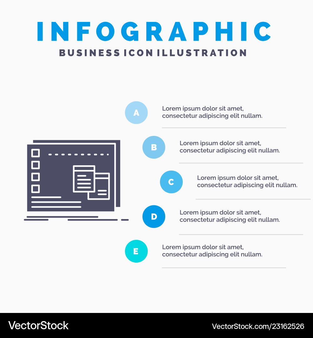 Window mac operational os program infographics Window mac operational os program infographics vector image