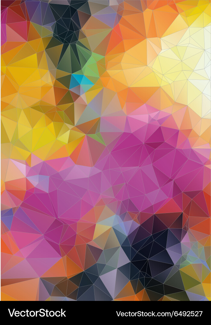 Abstract polygonal background for web design Vector Image