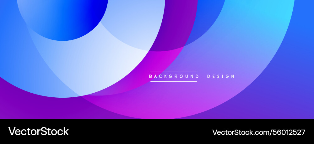 Background design with overlapping circular Background design with overlapping circular vector image