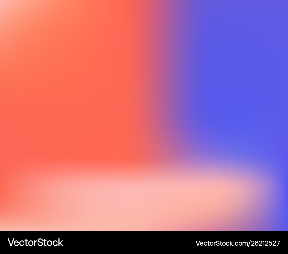 Gradient mesh painted in different colors vector image