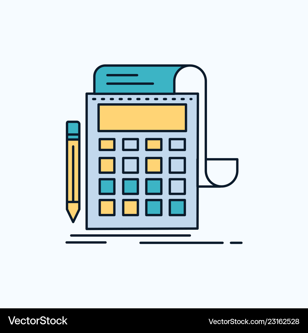 Accounting audit banking calculation calculator Accounting audit banking calculation calculator Vector Image