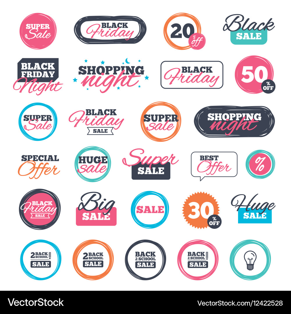 Back to school icons studies after the holidays Vector Image