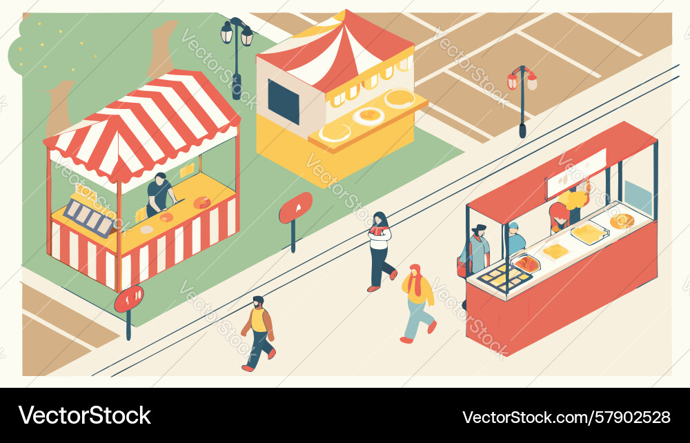 Busy container port with movement dynamic Vector Image
