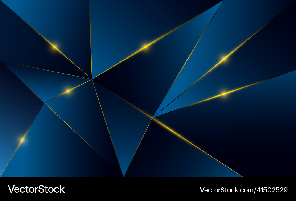 Abstract blue polygon triangles shape pattern back Abstract blue polygon triangles shape pattern back vector image
