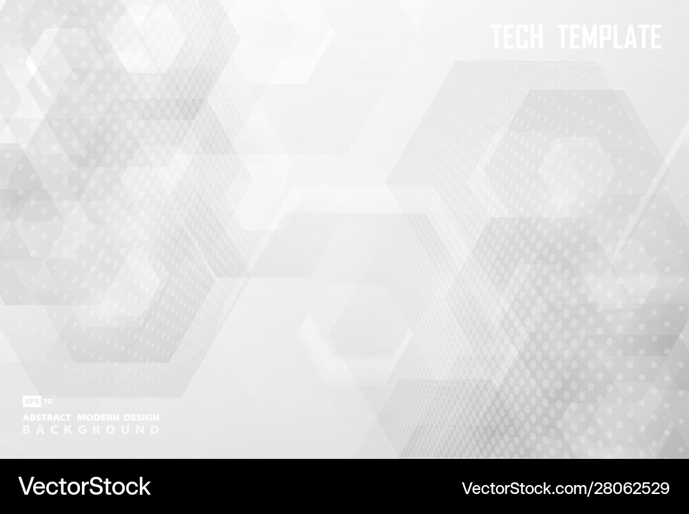 Abstract halftone dots pattern hexagonal Abstract halftone dots pattern hexagonal vector image