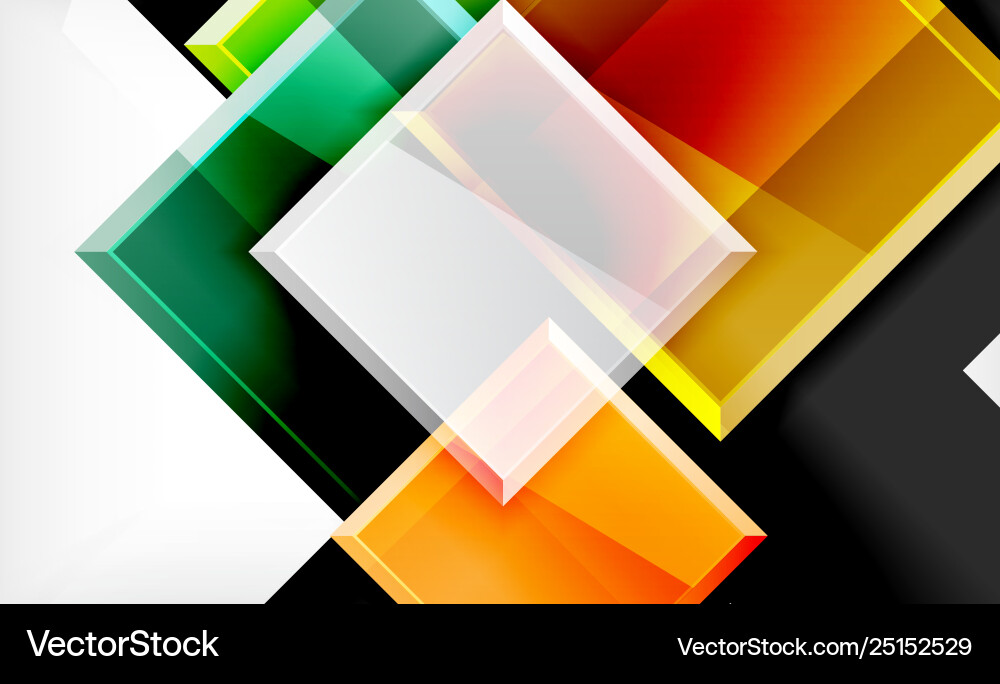 Colorful square and rectangle blocks background Colorful square and rectangle blocks background vector image