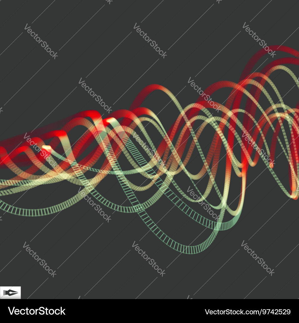 Dynamic Twisted Network Wave vector image