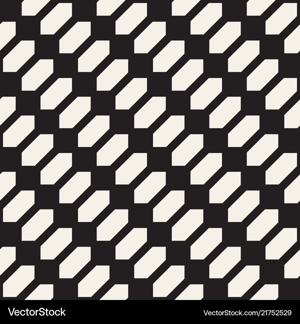 Geometric Repeating Tile Pattern vector image