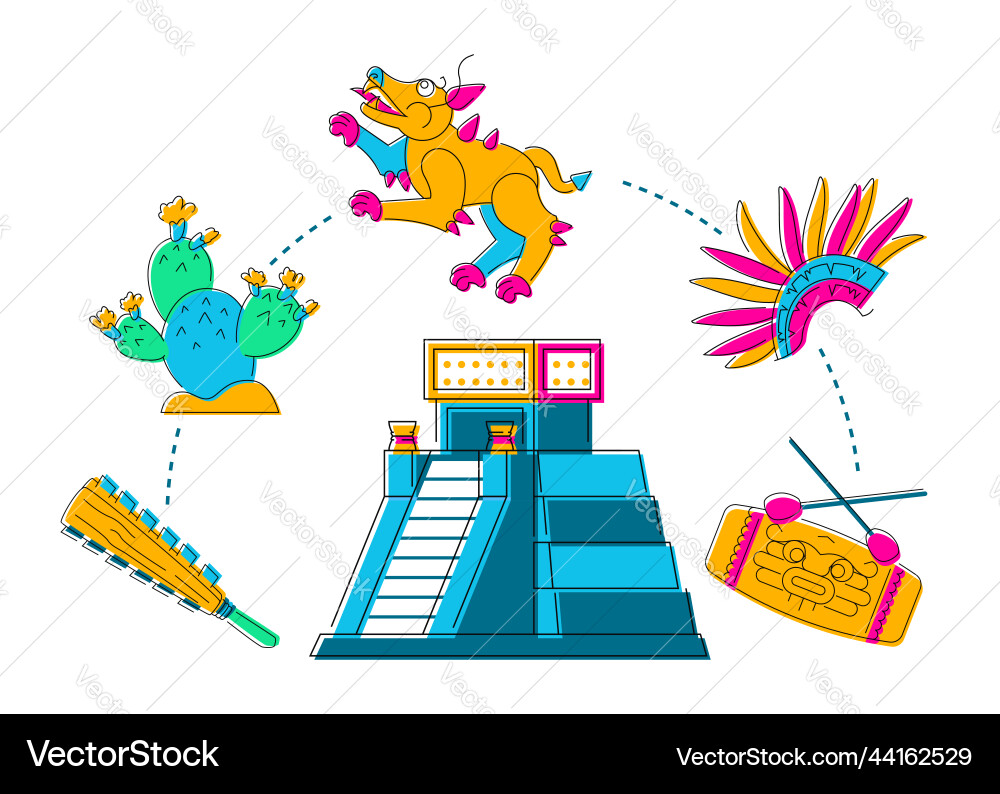 Intercom keys and keyholes - flat design style Intercom keys and keyholes - flat design style vector image