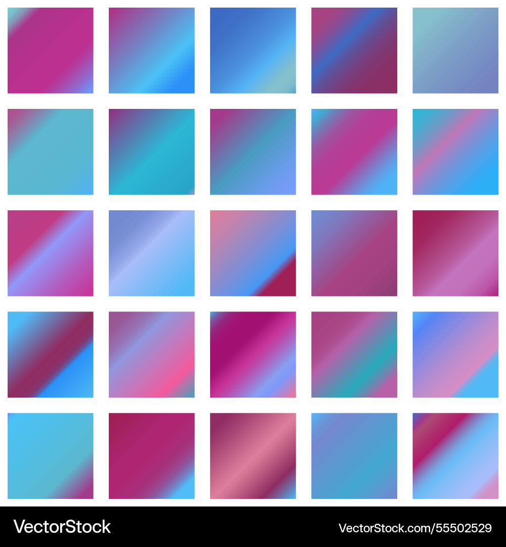 Mobile screen lock display collection of colorful Mobile screen lock display collection of colorful vector image