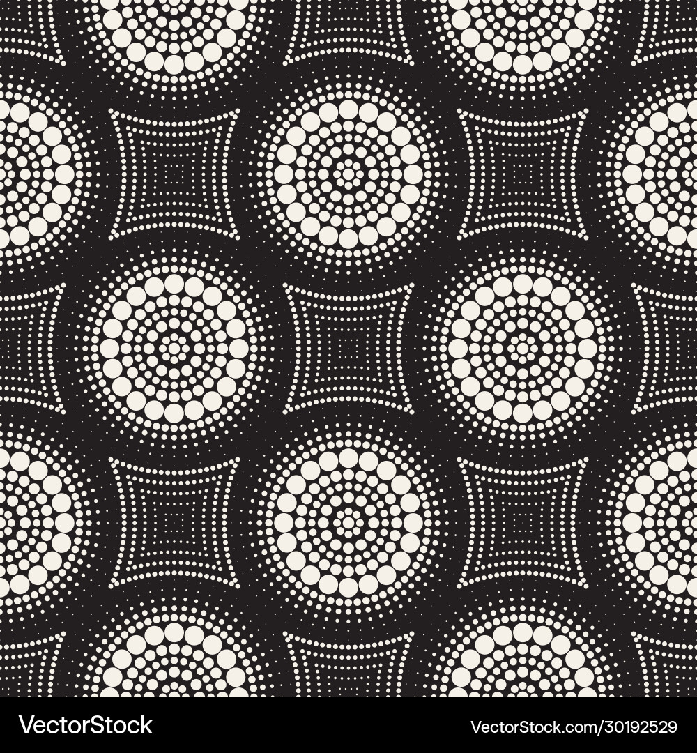Modern Abstract Circle Pattern vector image