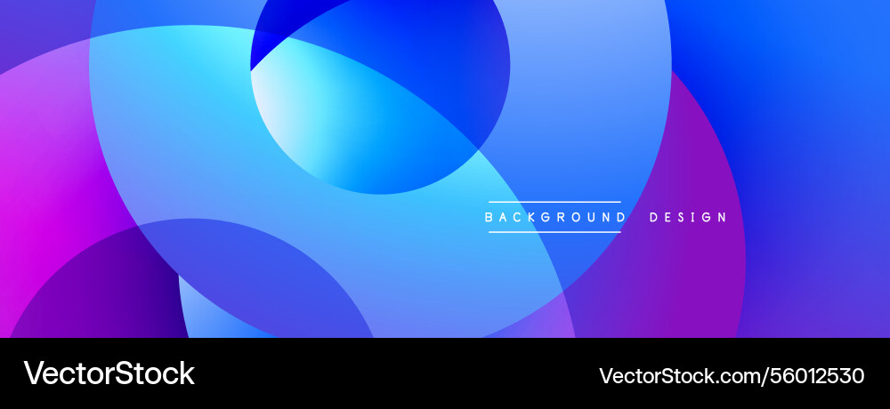 Background design with overlapping circular Background design with overlapping circular Vector Image