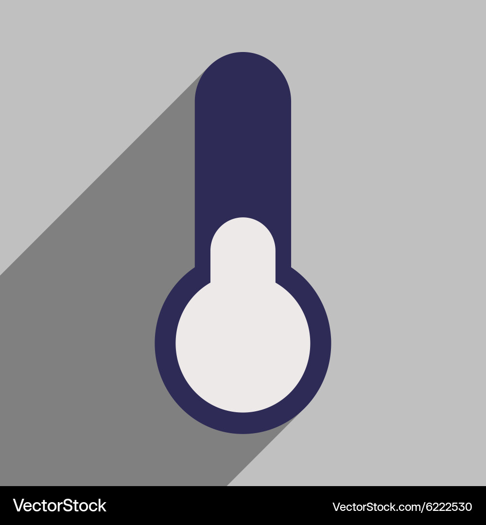 Flat with shadow icon and mobile application vector image