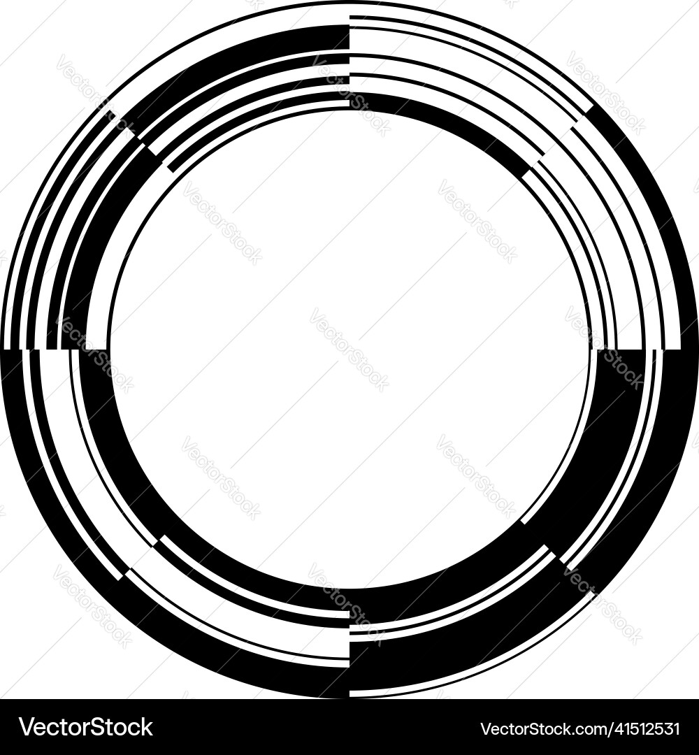 Abstract gui ui geometric circle element Abstract gui ui geometric circle element vector image