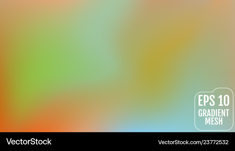 Abstract blurred gradient background with light vector image