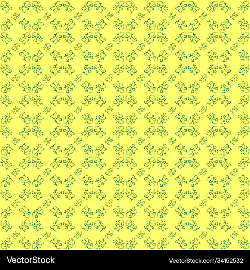 An abstract pattern in form ornament vector image