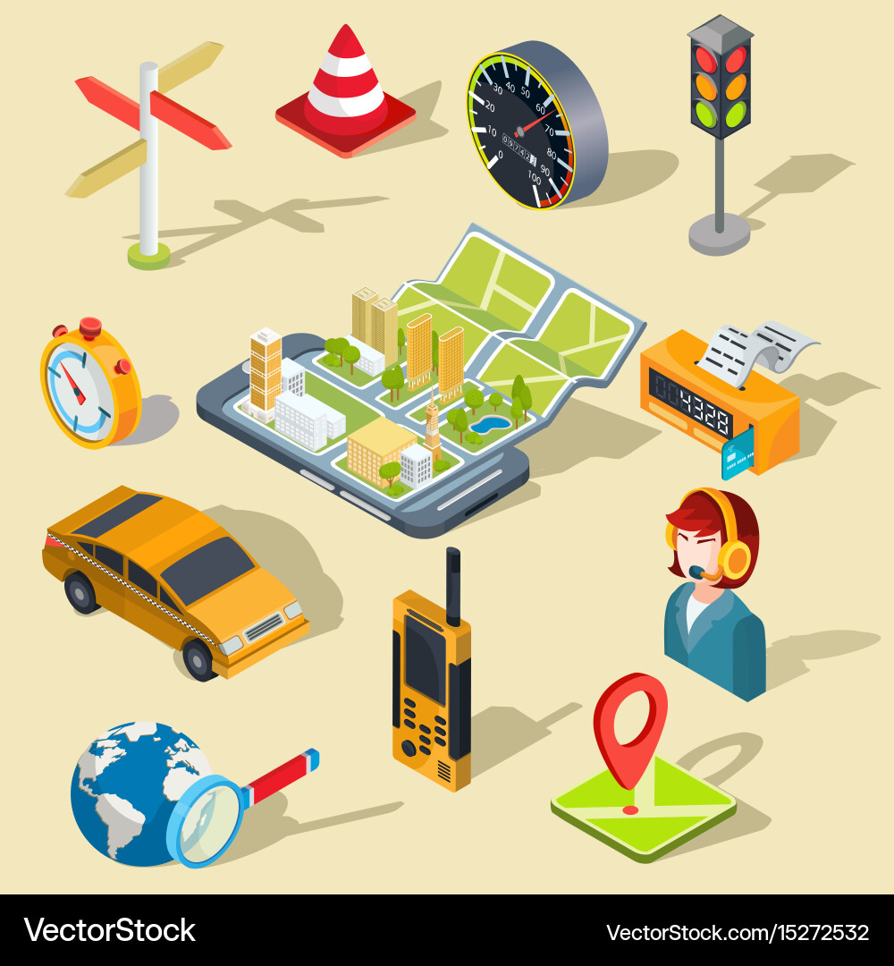 Concept of using vector image