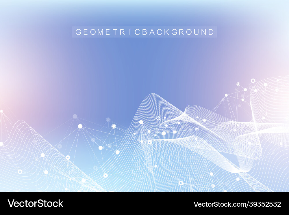 Genetic Engineering Blueprint Vector Image