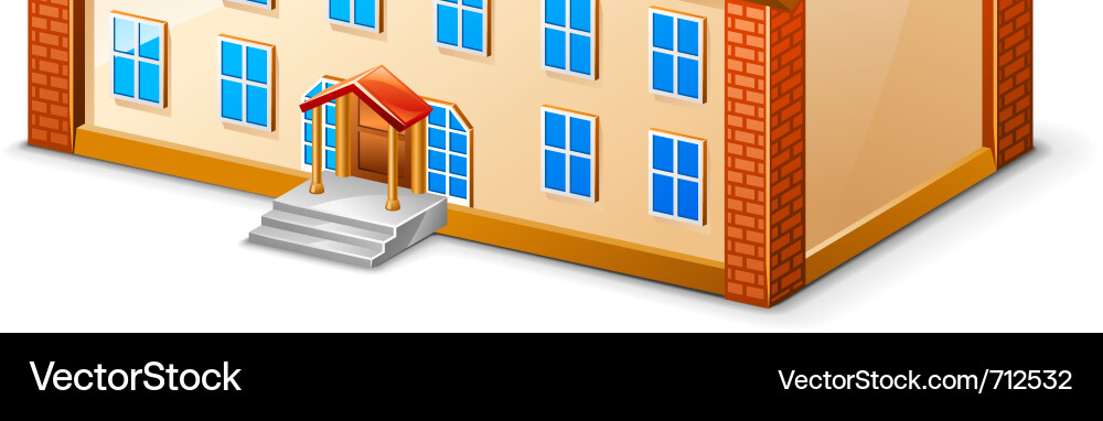 Modern Building Facade vector image