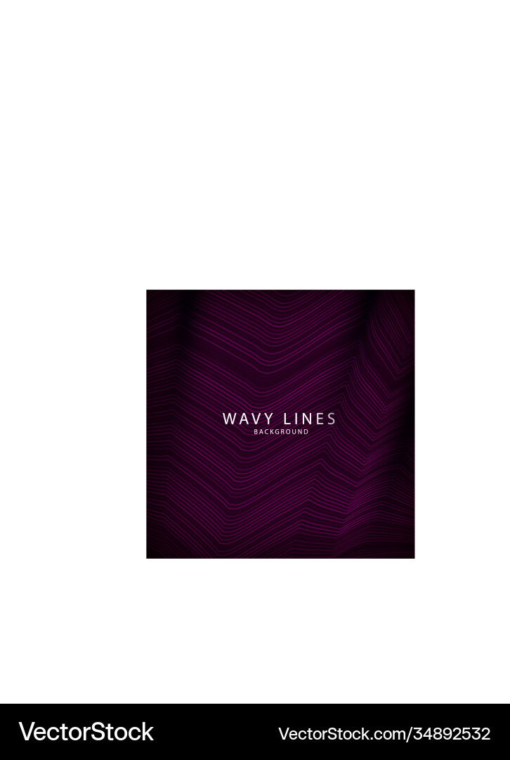 Wave lines pattern an abstract stripe background Vector Image