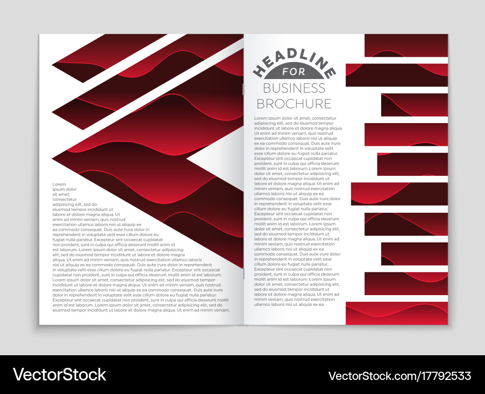 Abstract layout background set for art vector image