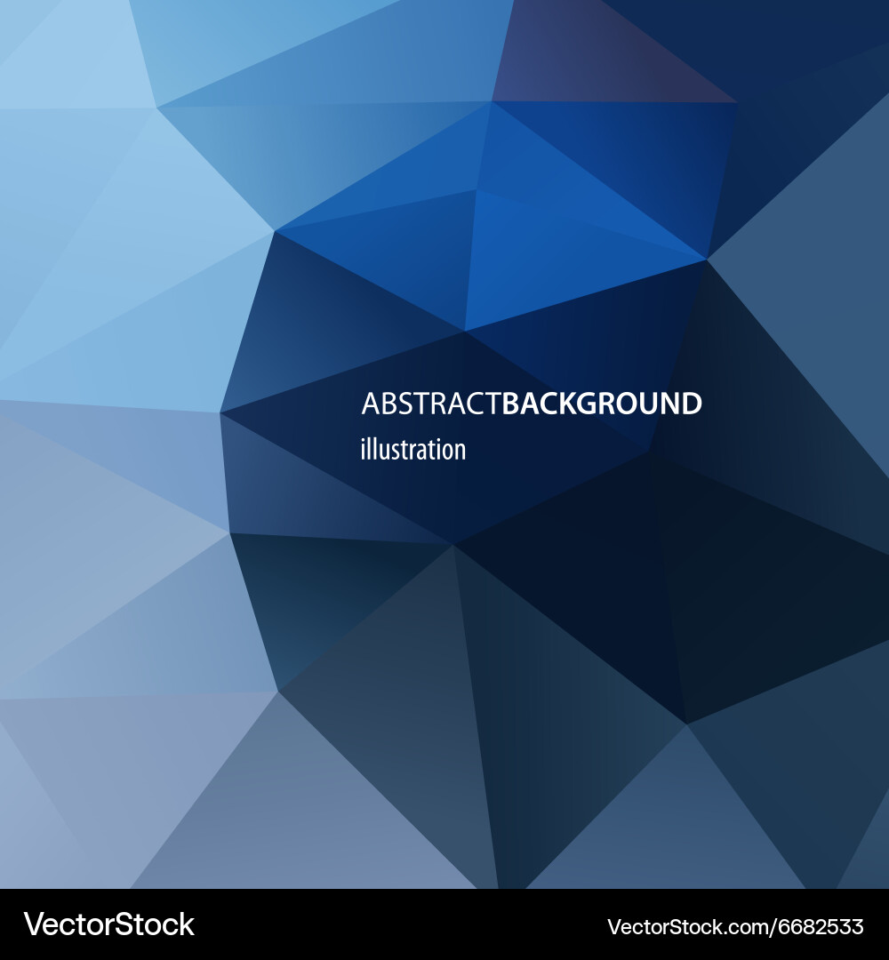 Abstract triangular background Vector Image