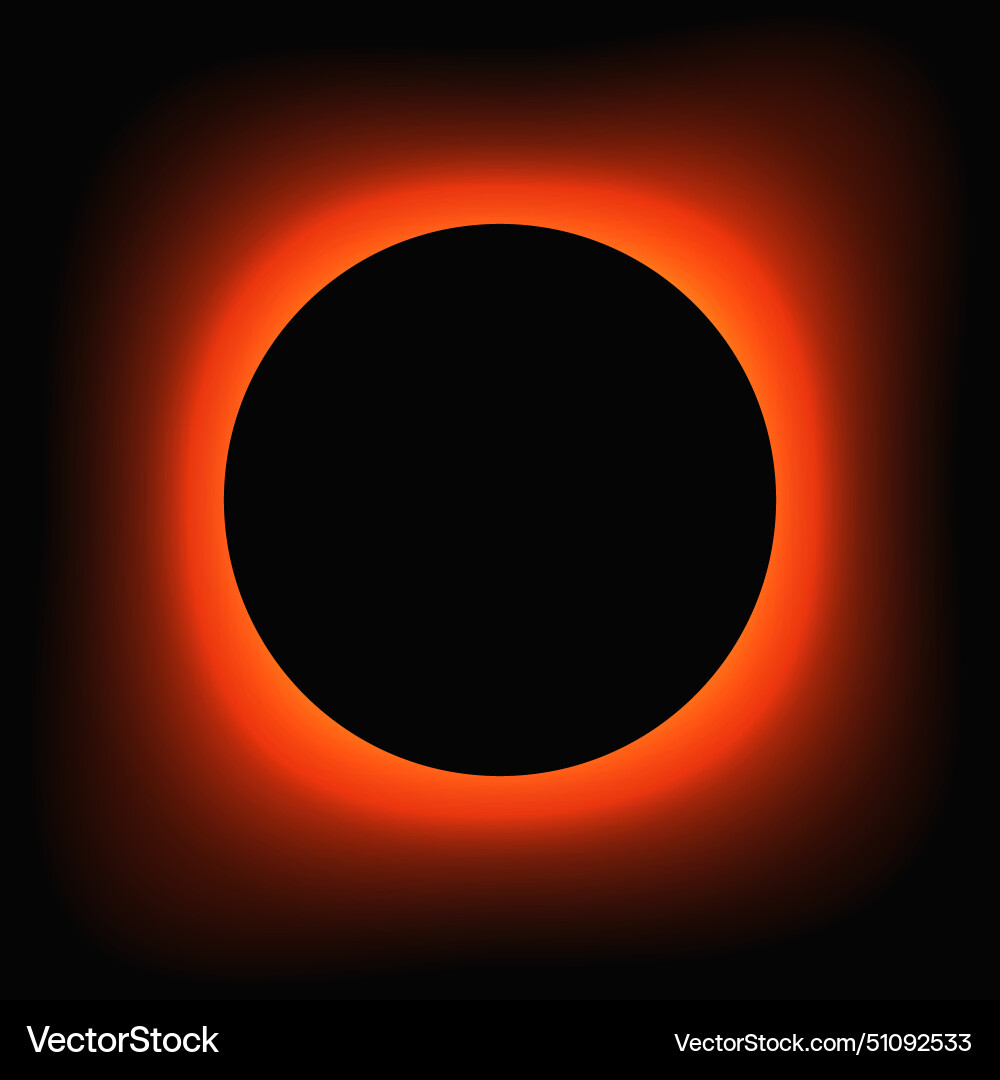 Circle illuminate light frame with color gradient Circle illuminate light frame with color gradient vector image
