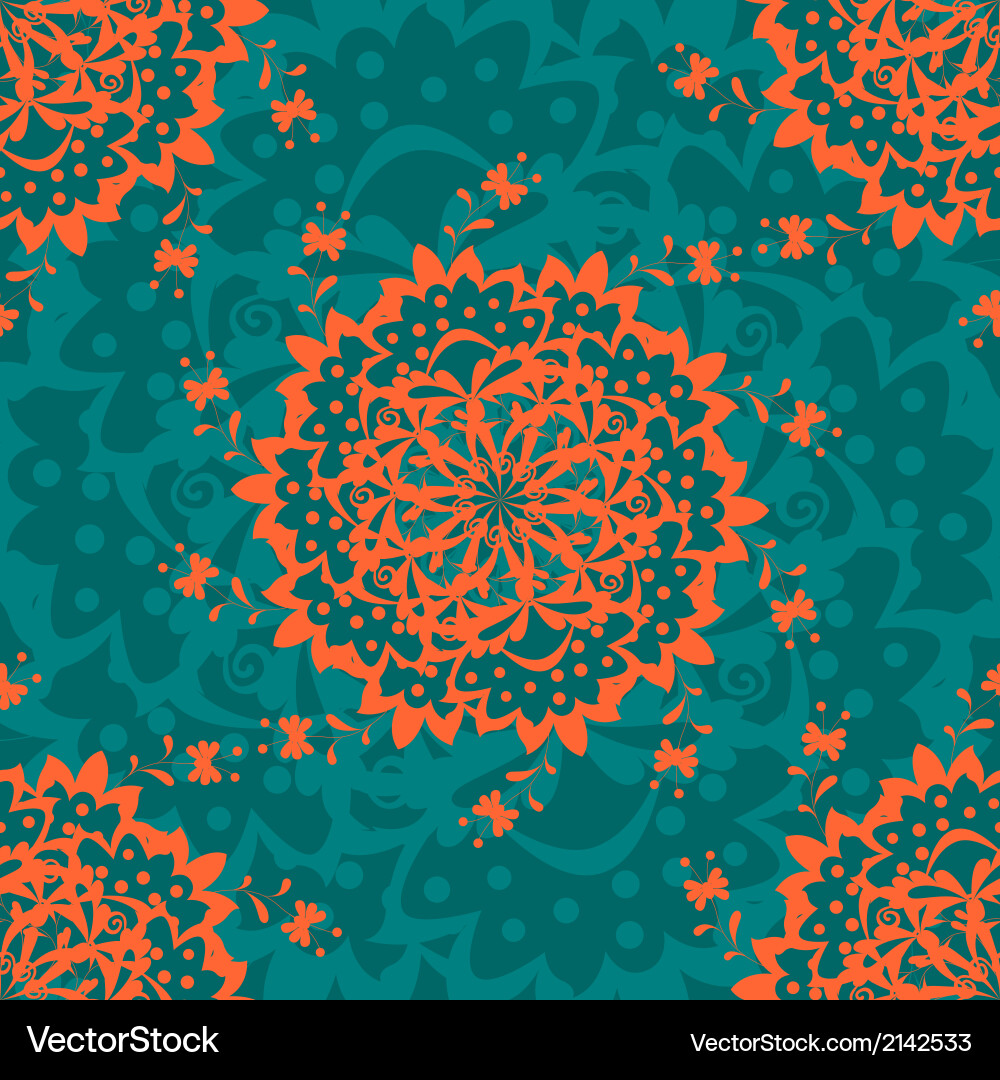 Nice spring pattern Vector Image