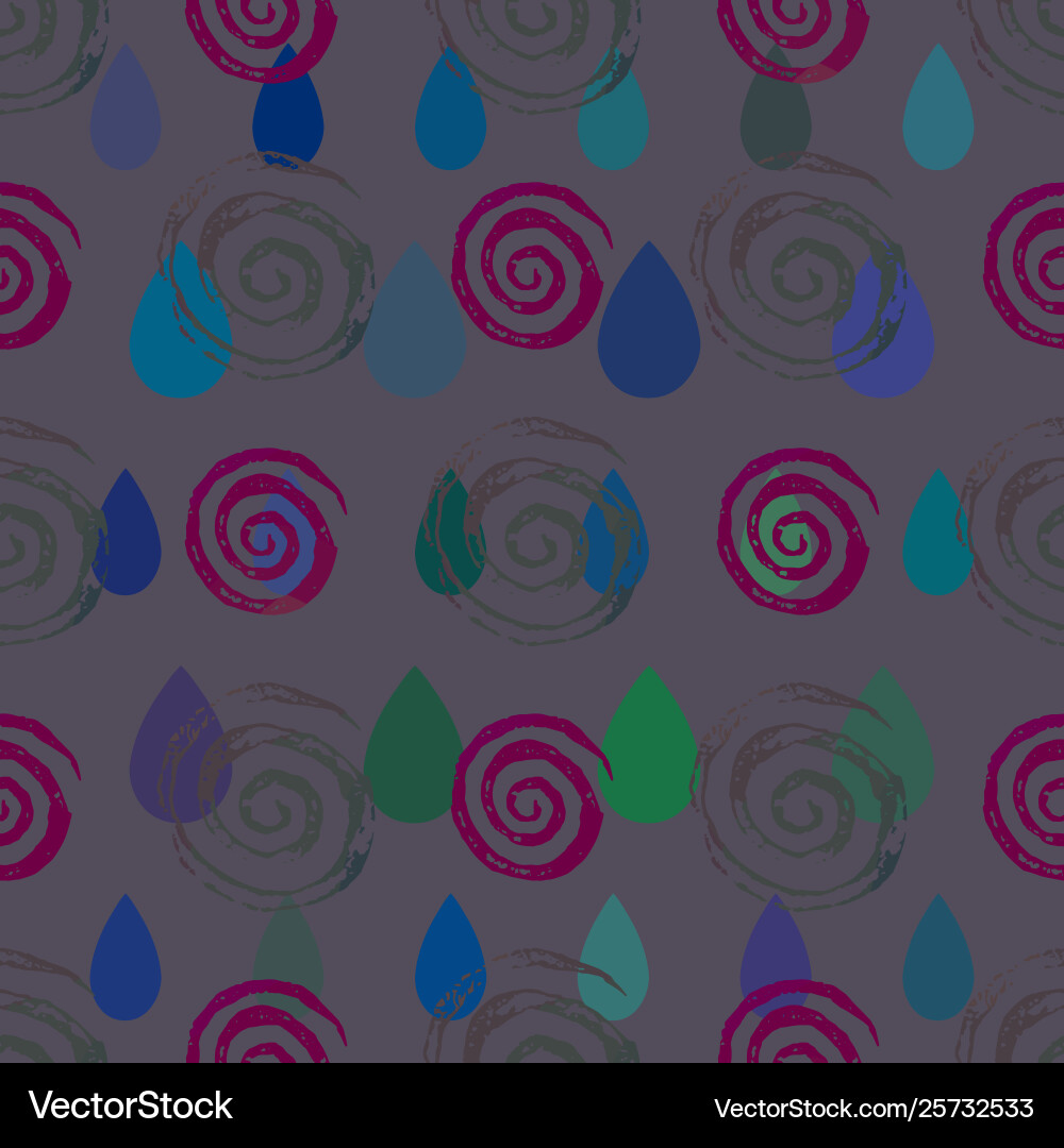 Seamless pattern with textured triangles Seamless pattern with textured triangles vector image