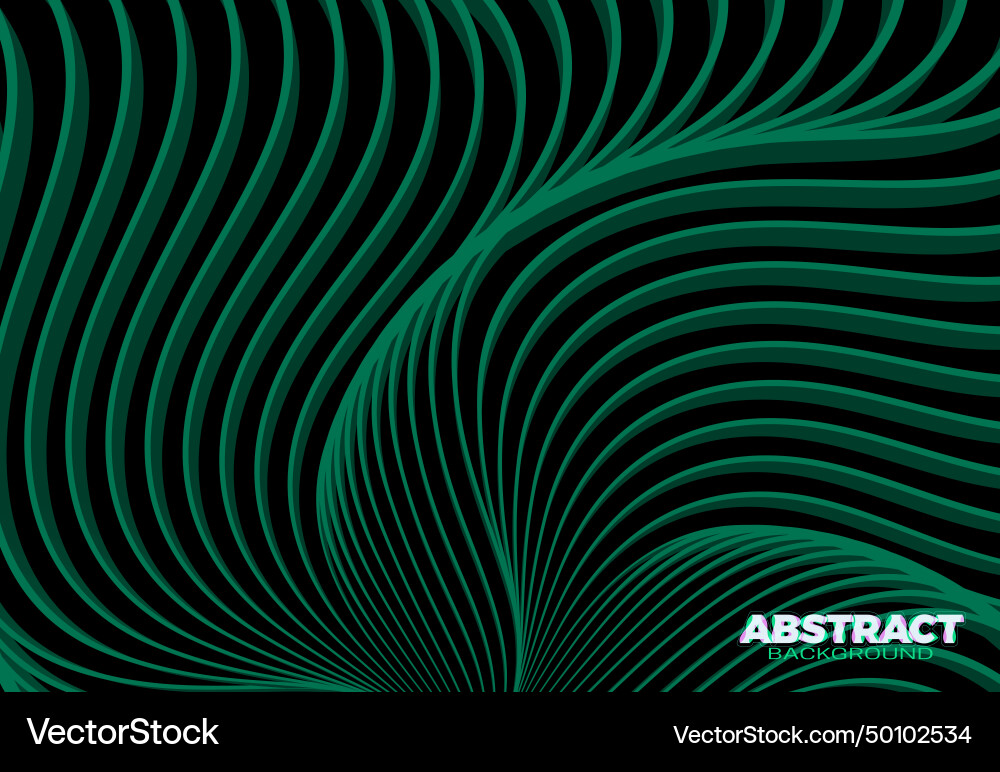 Abstract background with 3d stripes in the form Abstract background with 3d stripes in the form vector image