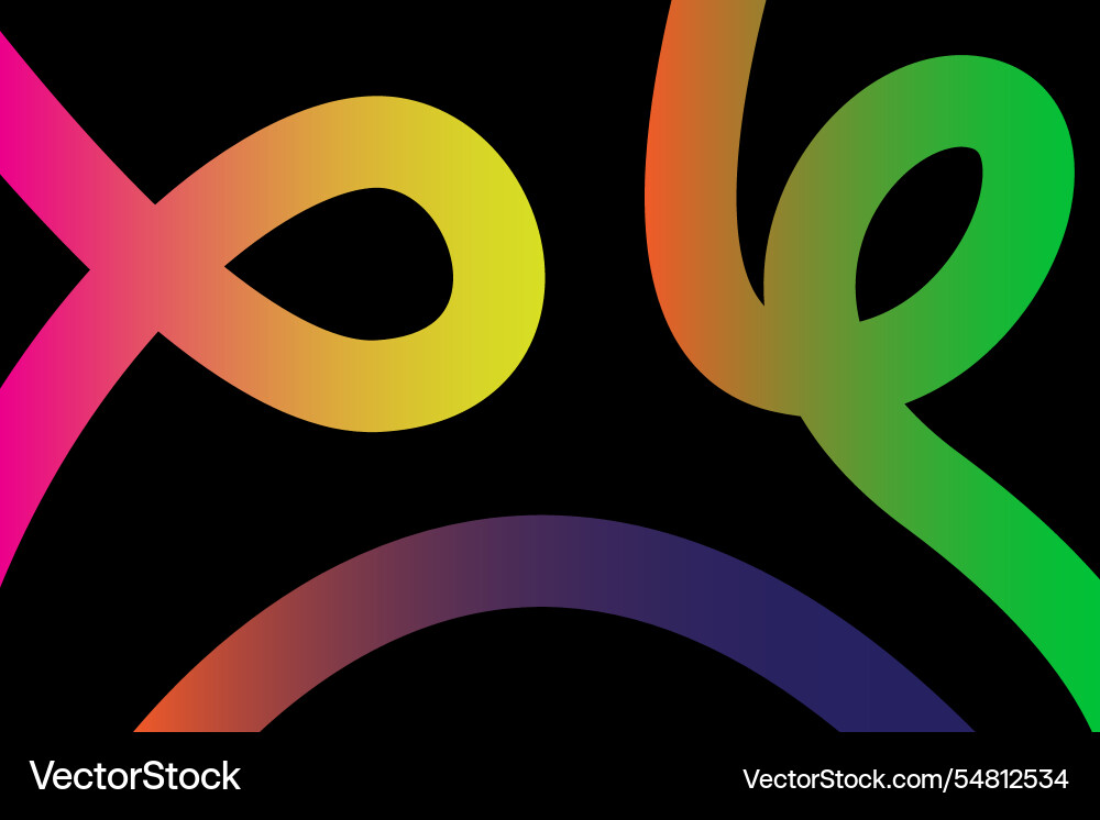 Modern abstract background with flowing gradient Modern abstract background with flowing gradient vector image
