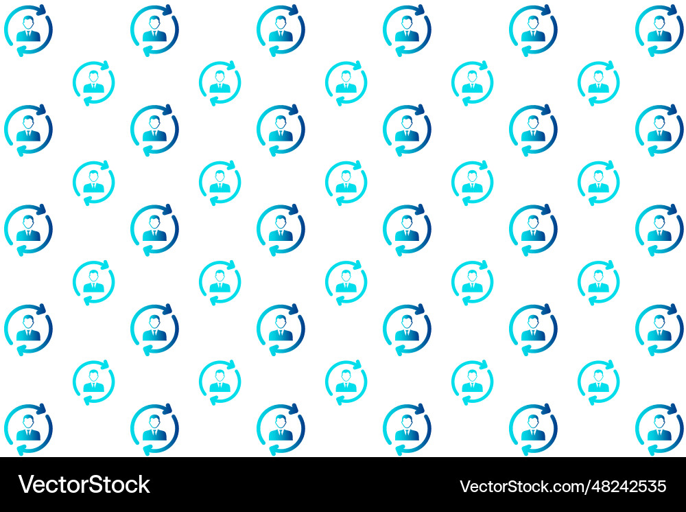 Abstract customer journey pattern background Abstract customer journey pattern background vector image